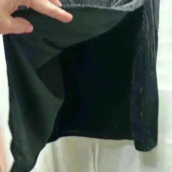 NWT BCBGeneration Women's V-Neck Long-Sleeve Velvet Mini Dress sz 14 Item#8R - Picture 8 of 12